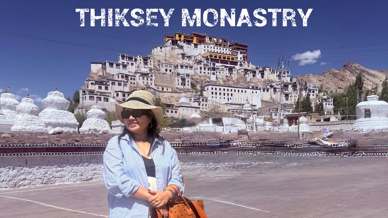 Монастырь Тиксей в Ладакхе.#tibetanvlogger