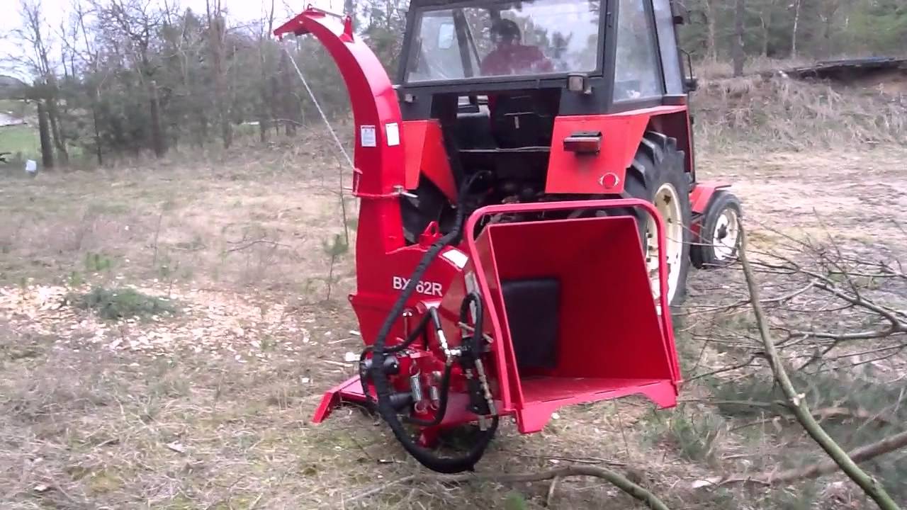 BX62R wood chipper test