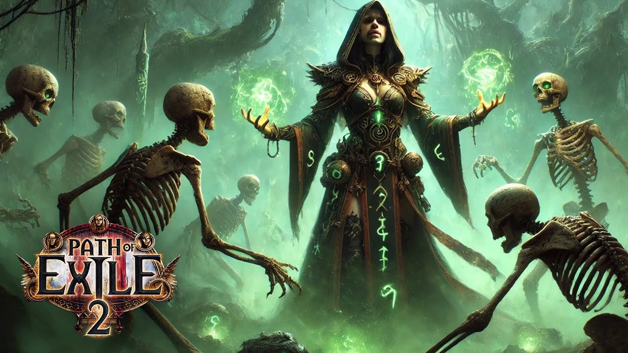 First Time Playing Witch, Can We Be A Necromancer? - Witch Gameplay Part 1 - Path Of Exile 2