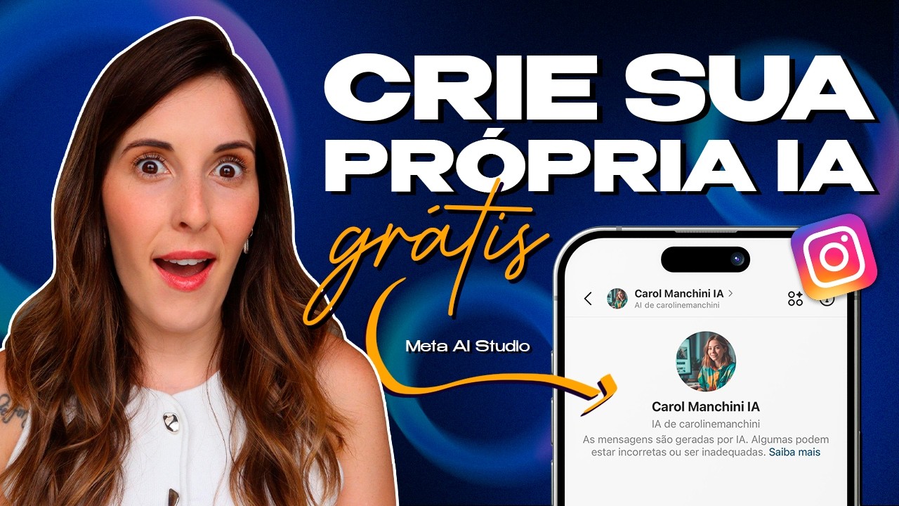 Crie SUA PRÓPRIA Inteligência Artificial No Instagram (GRÁTIS) | Meta AI Studio
