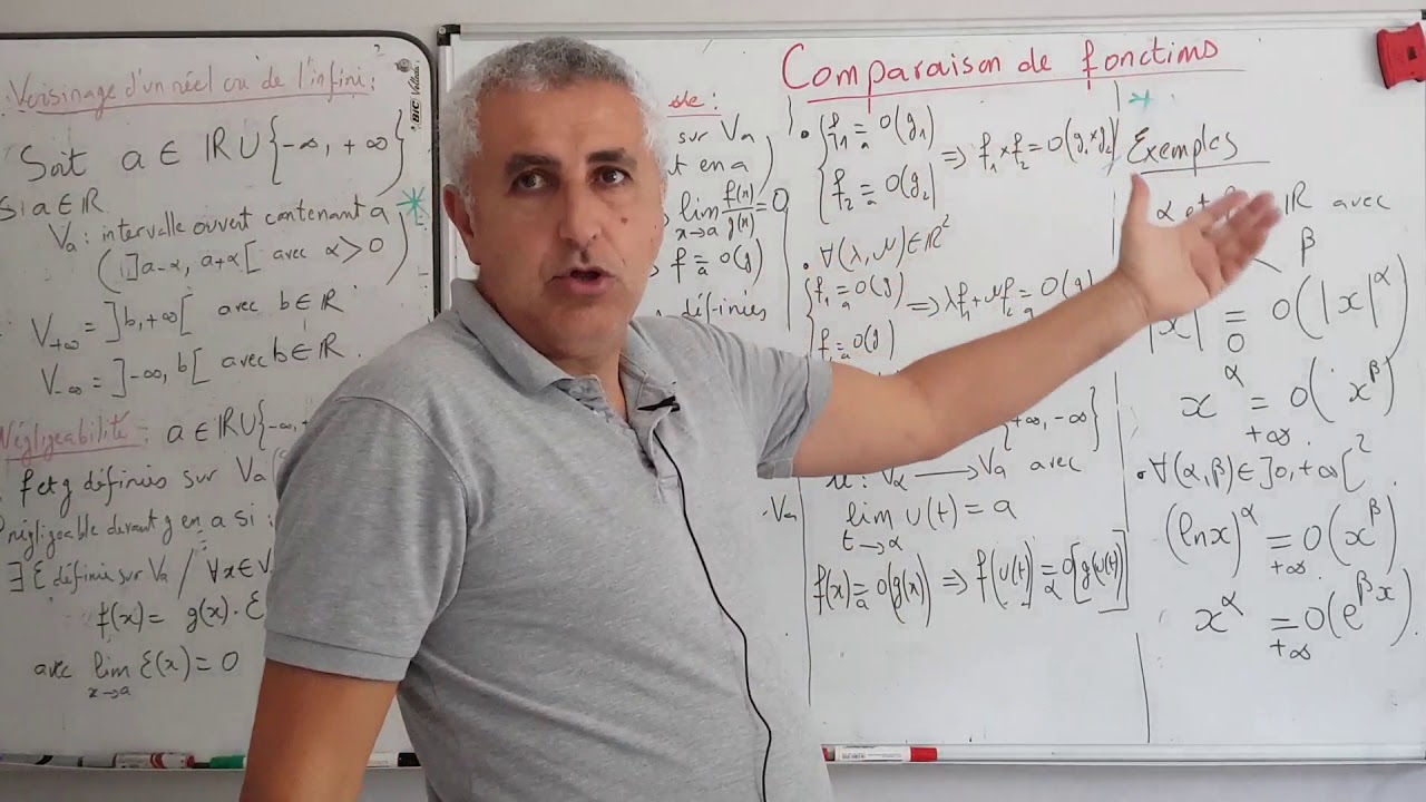 Comparaison de fonctions 1 (Négligeabilité  et prépondérance)