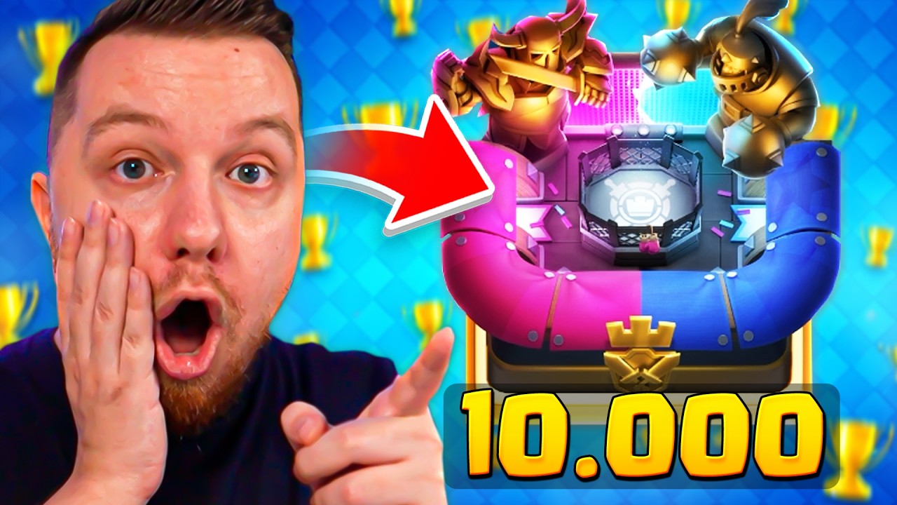 Wbiłem 10,000 PUCHARK&Oacute;W w Clash Royale