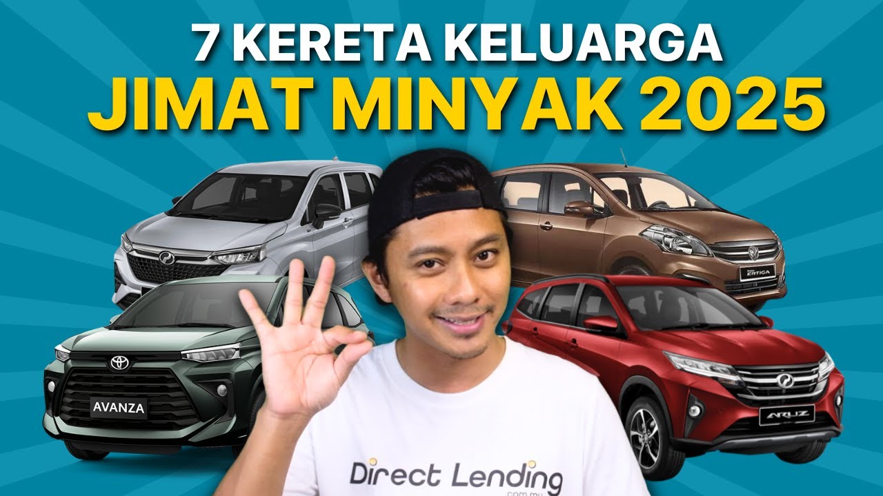 7 Kereta Keluarga Terbaik MPV Jimat Minyak 2025!