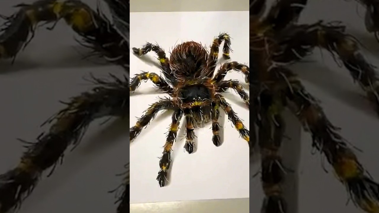 ✏️🕷️ Desenhando Aranha 3D