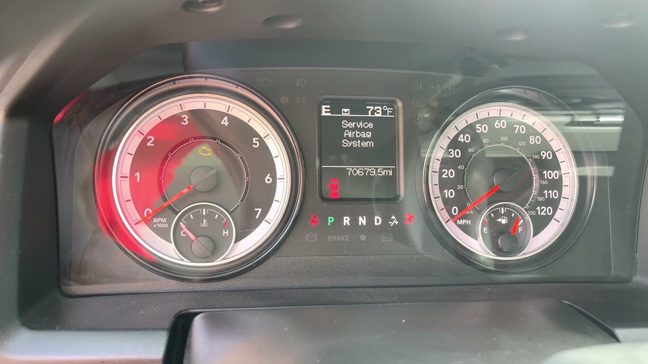 Устранение неисправностей Ram 1500 2017 года выпуска с кодом неисправности подушки безопасности/з...
