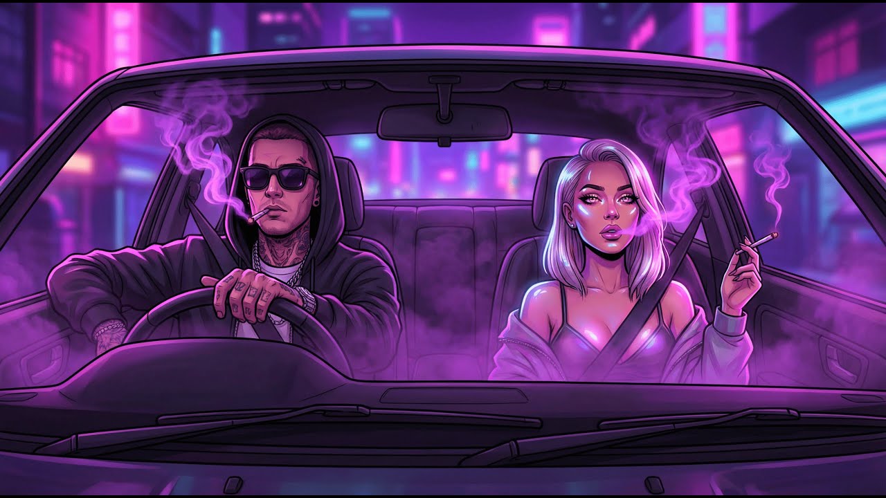 Neon Haze Nights - 420 Vibe Music | Bluesy Rap | Stoner Hip-Hop | Chill Mood
