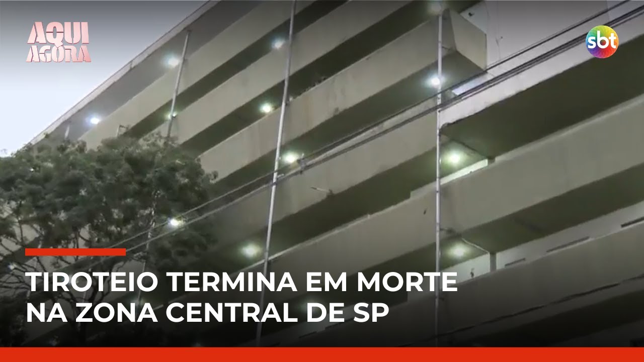 Dois suspeitos morrem em troca de tiros com a PM no centro de São Paulo | #AquiAgora