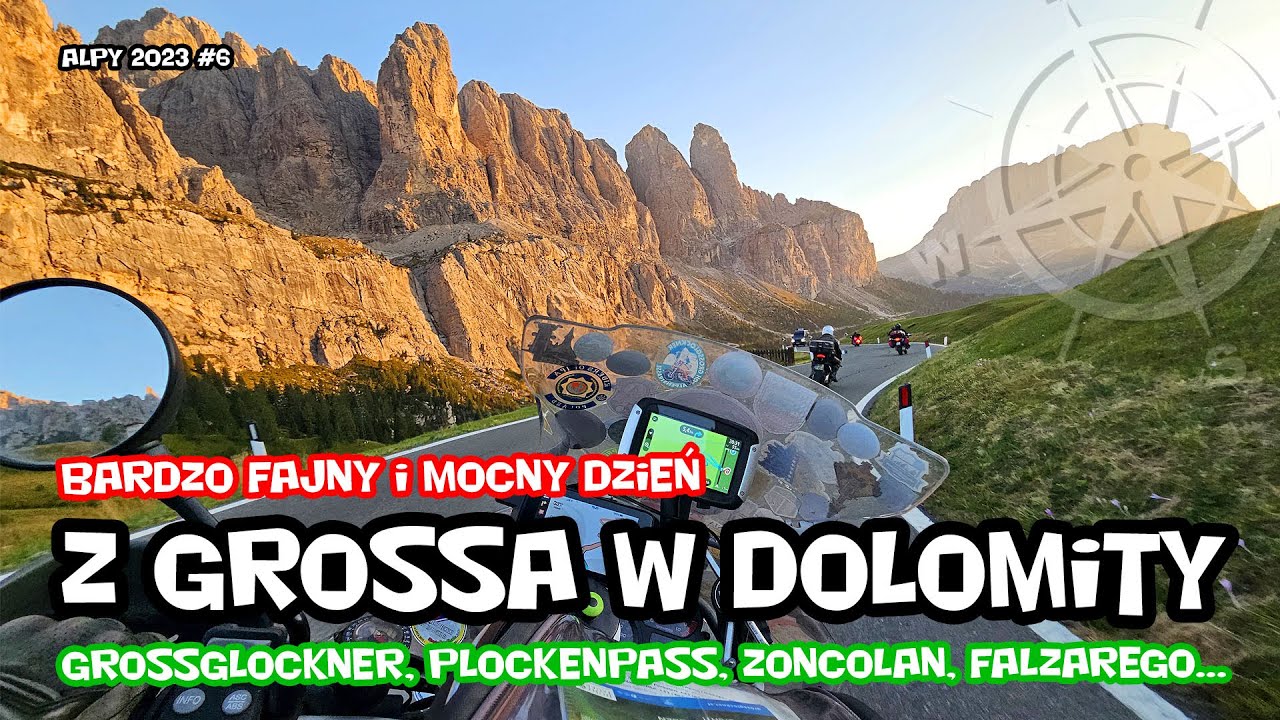 Z Grossa przez Dolomity | Alpy motocyklem odc. 2