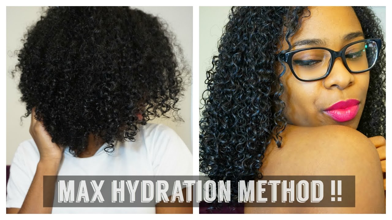 Max Hydration Method on Natural Hair