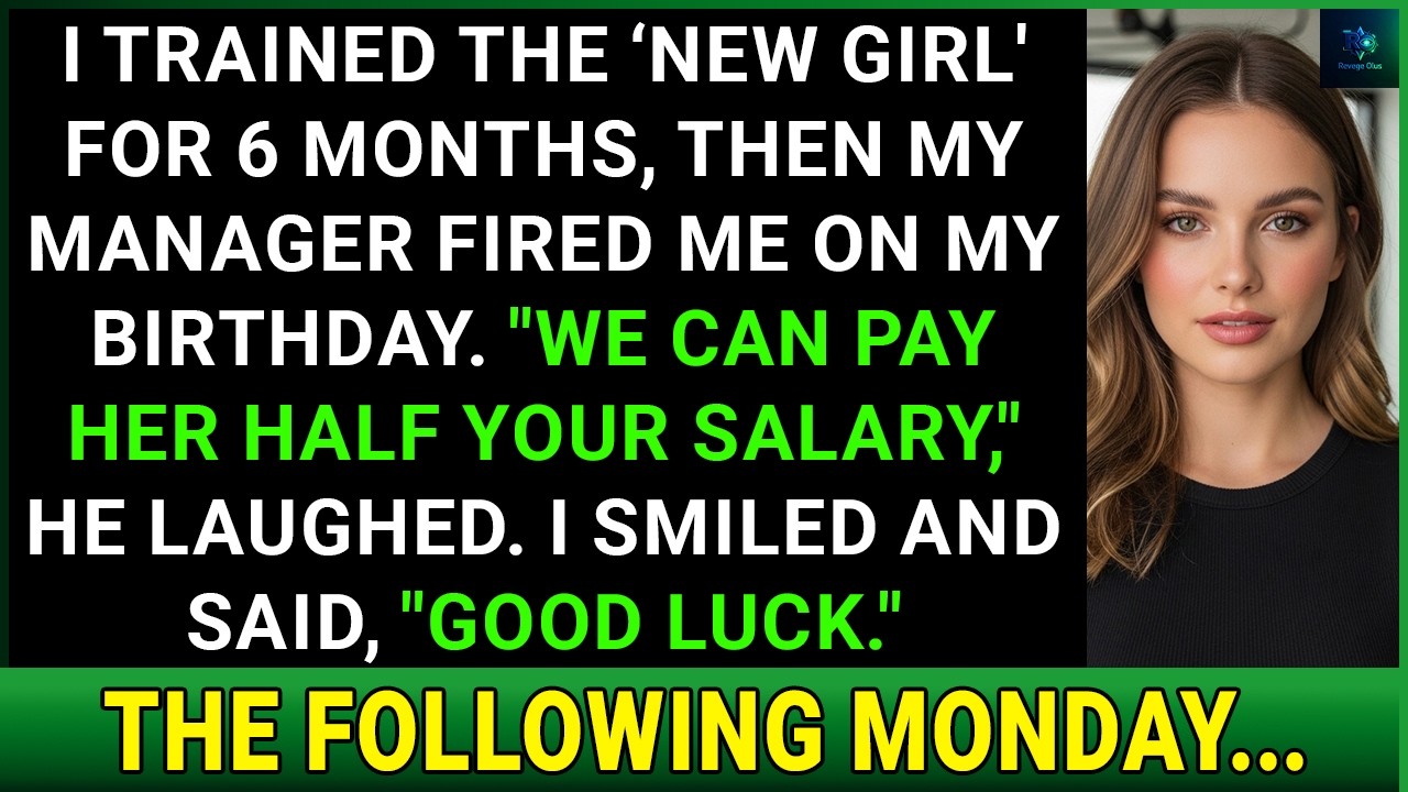 Boss Fired Me On My Birthday And Replaced Me With The 'New Girl' I Trained For 6 Months.
