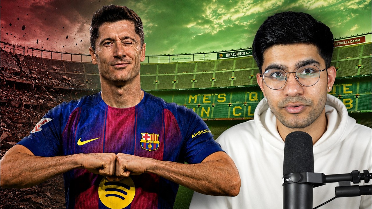 How LEWANDOWSKI Saved Barcelona!