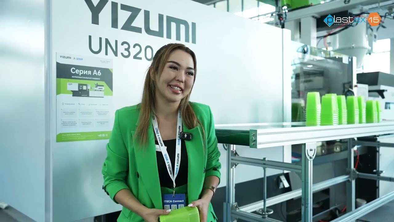 SEDIR & YIZUMI на Plastex Uzbekistan 2025 — технологии будущего и партнёрство, проверенное временем