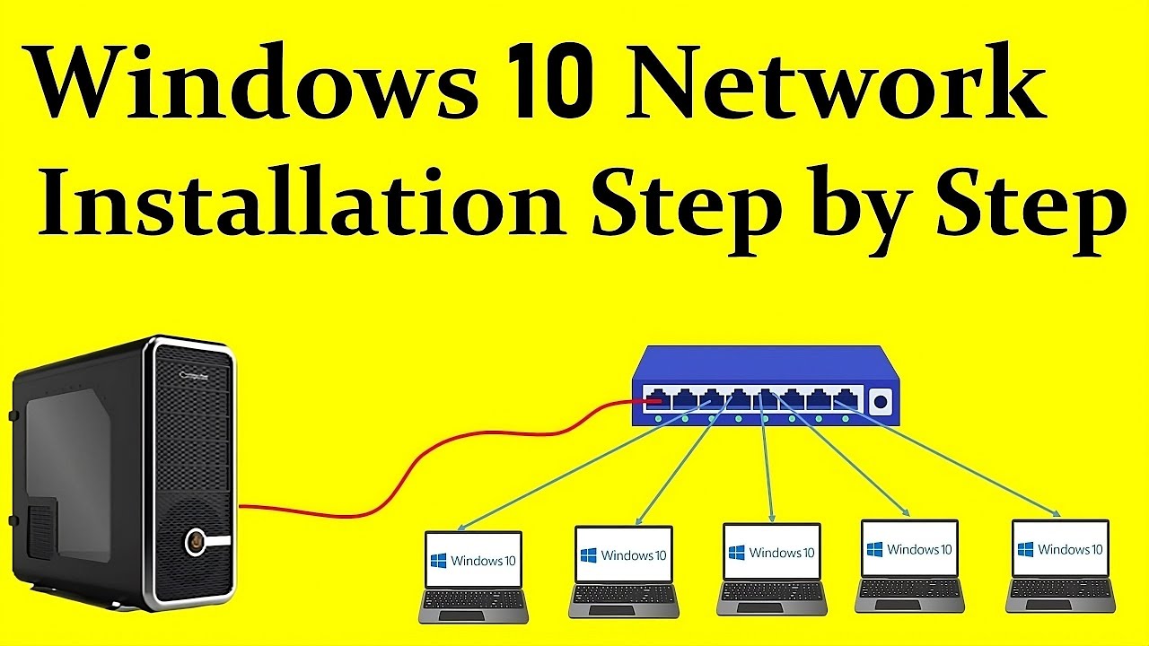 Windows 10 Network Installation | Step by Step Full Guide (PXE Boot Tutorial)