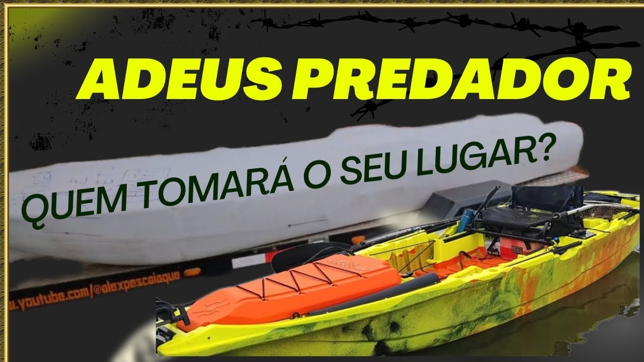 CAIAQUE PREDADOR será substituído  Quem tomará o seu lugar?