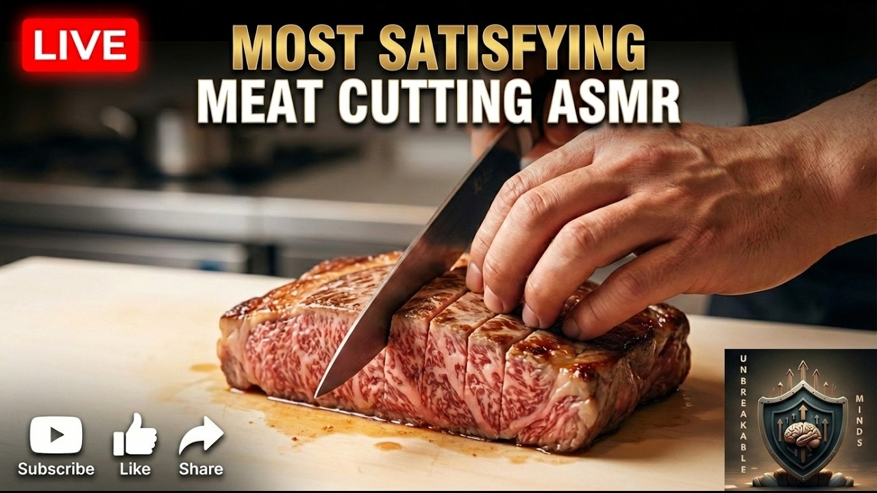 Most Satisfying Meat Cutting ASMR