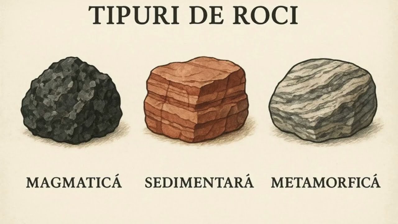 Tipurile de Roci Explicate Simplu | Lecție de Geografie