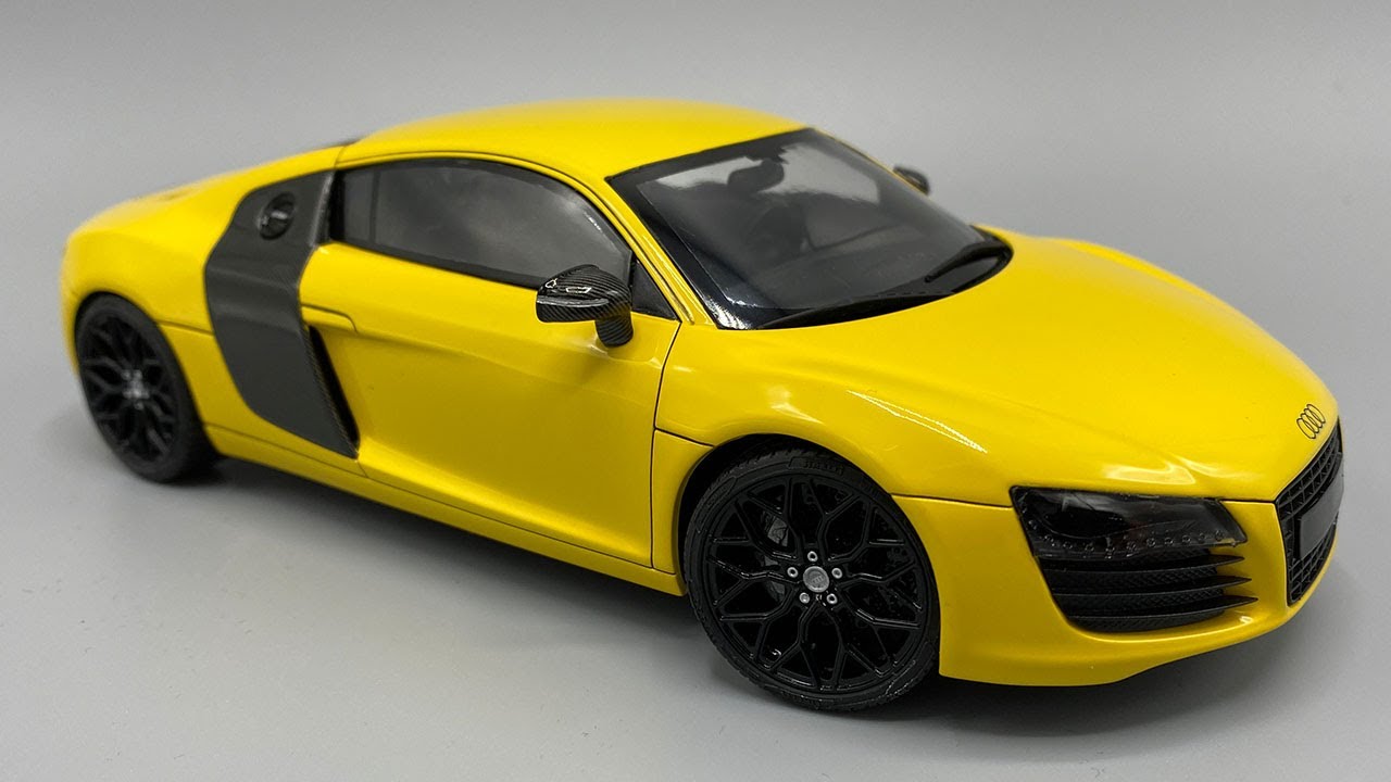 Building an Audi R8 V8 Coupe From Start to Finish by Revell
