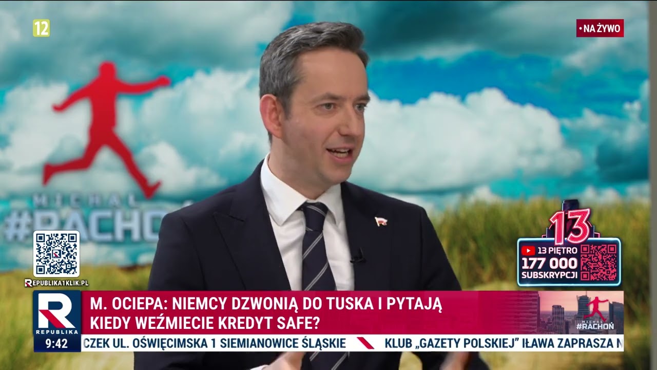 Ociepa: Niemcy dzwonią&nbsp;do Tuska i pytają&nbsp;kiedy weźmie kredyt SAFE | Michał #Rachoń