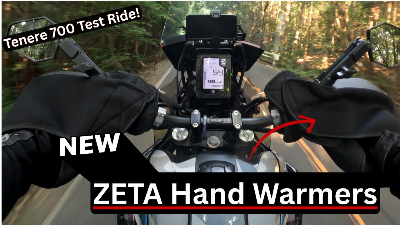 ZETA Racing Hand Warmers: Tenere 700 Test!