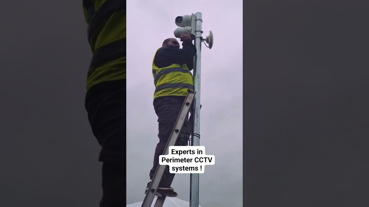 Perimeter CCTV Systems #securityproducts #advancedsecurity #cctv #solarfarm #securityservices