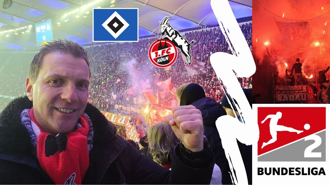 HSV - 1.FC Köln 😎 | Volksparkstadion brennt 🔥| Ausschreitungen auf St. Pauli 😱 | Stadionvlog