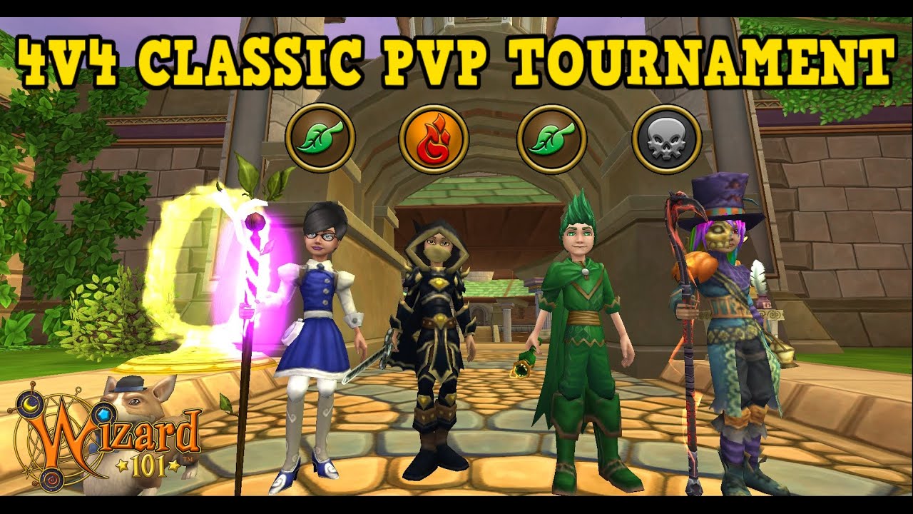 Wizard101 : 4v4 Classic PvP Tournament