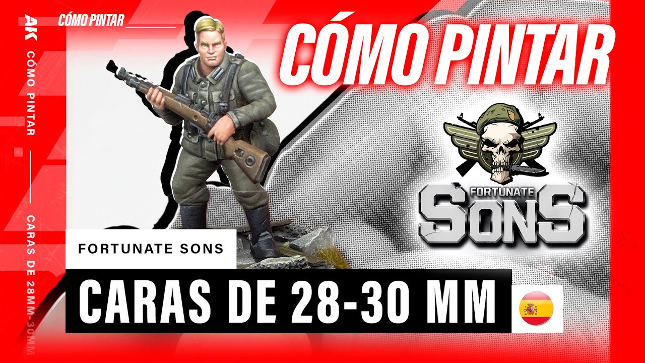 𝗖Ó𝗠𝗢 𝗣𝗜𝗡𝗧𝗔𝗥 𝗖𝗔𝗥𝗔𝗦 𝗛𝗨𝗠𝗔𝗡𝗔𝗦 𝗔 𝗘𝗦𝗖𝗔𝗟𝗔 𝟮𝟴-𝟯𝟬𝗺𝗺 | 𝗪𝗔𝗥𝗚𝗔𝗠𝗘𝗦 | 𝗙𝗢𝗥𝗧𝗨𝗡𝗔𝗧𝗘 𝗦𝗢𝗡𝗦