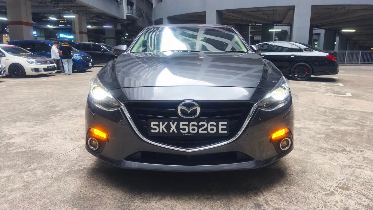 [SOLD] 2015/12 MAZDA3 4-DOOR SEDAN 1.5L SP.6AT SUNROOF HI-SPEC (SKX5626E)-Singapore Cars for Export 