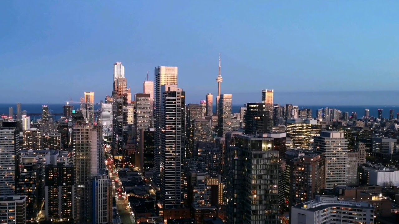 Toronto Skyline May 2020 time lapse