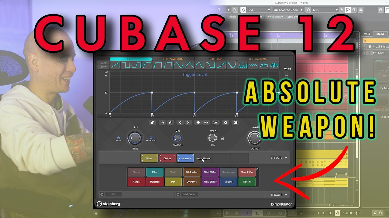 Cubase 12's NEW 'FX Modulator' Plugin is an Outright POWERHOUSE!