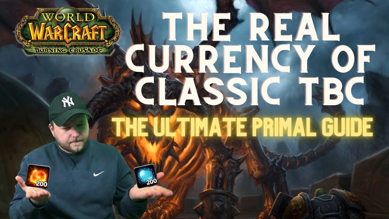 WoW Classic TBC - Make gold fast guide! Primals are the currency of TBC!