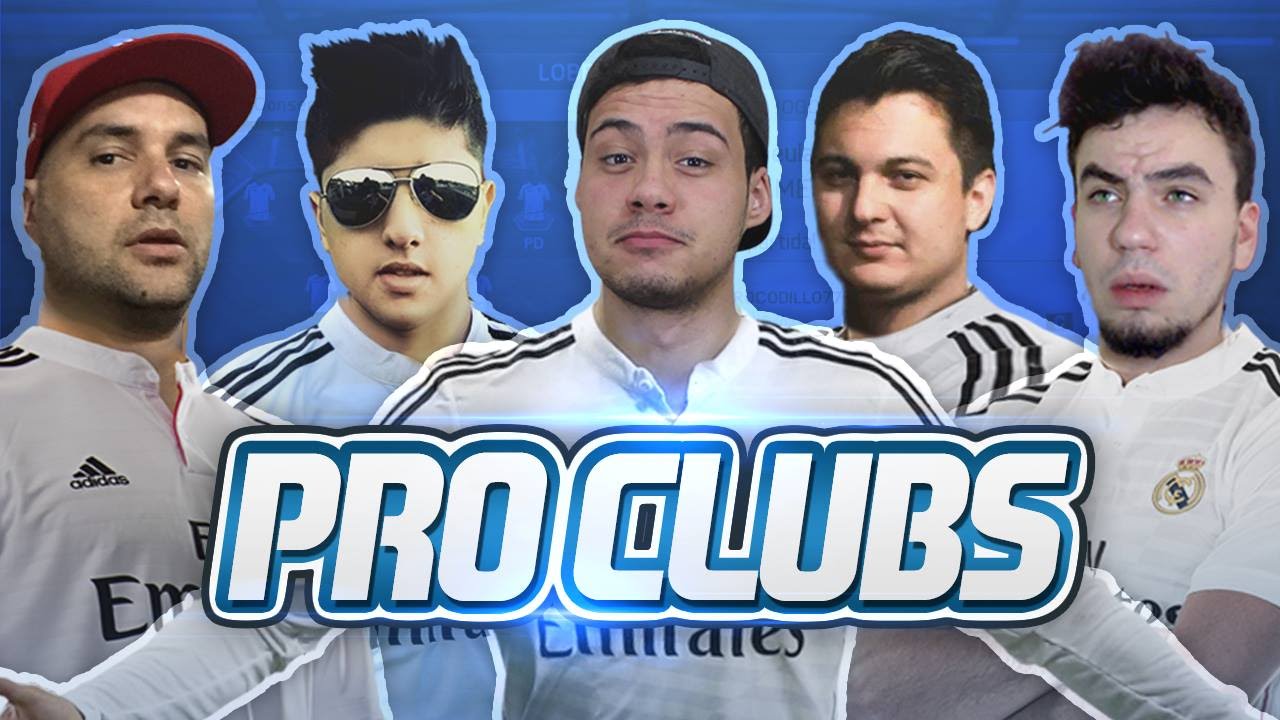 PRO CLUBS COM YOUTUBERS !!! - FIFA 16