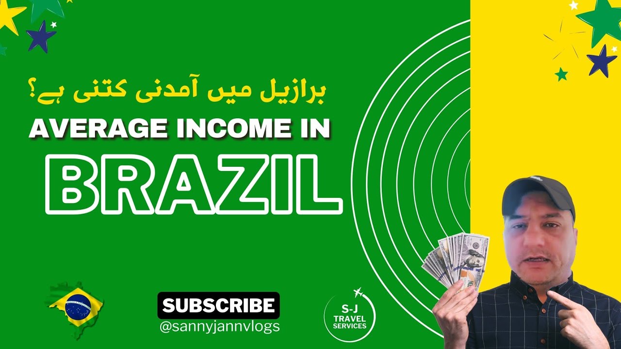 Monthly income in Brazil | monthly salary in Brazil | business in Brazil | jobs in Brazil #brazil