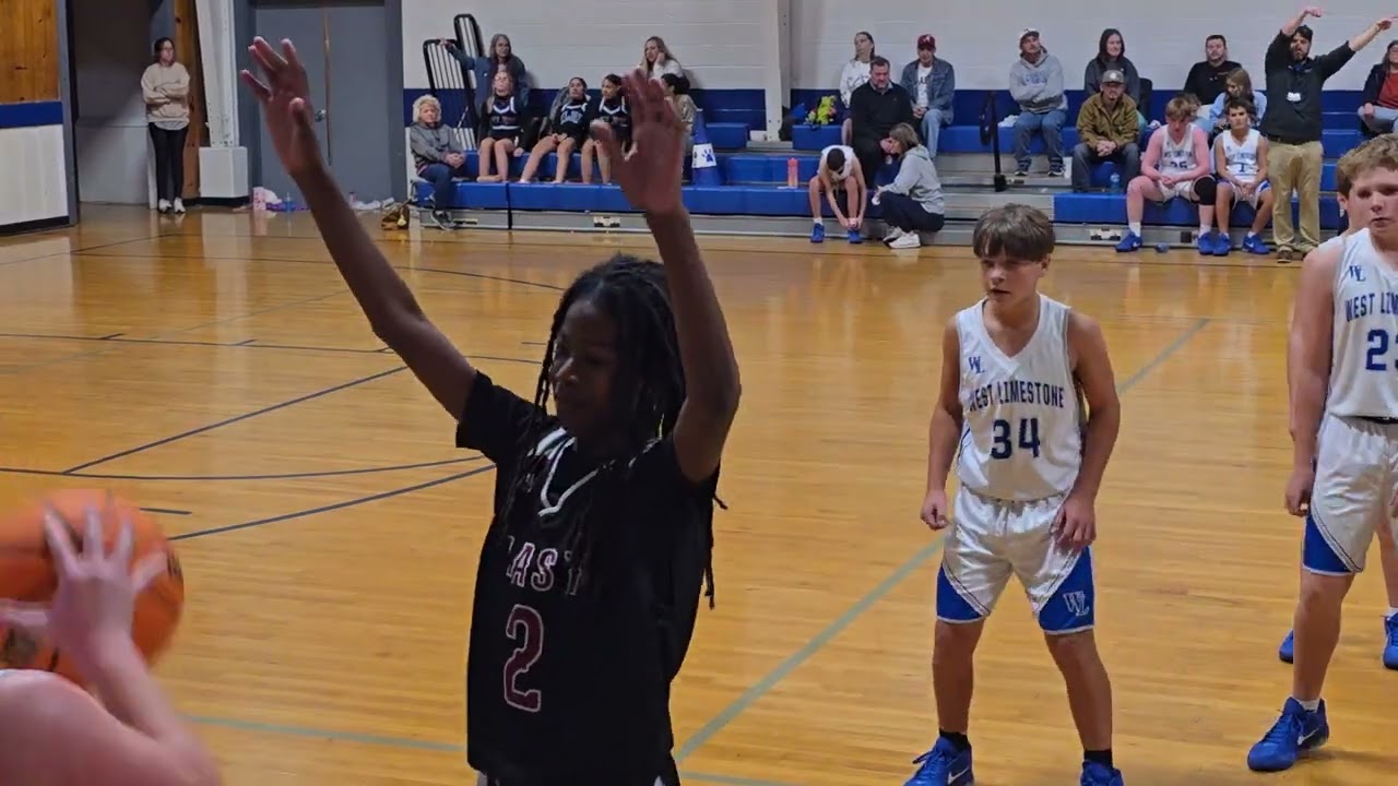 East Limestone 7th grade boys @ West Limestone ~ November 11, 2025 