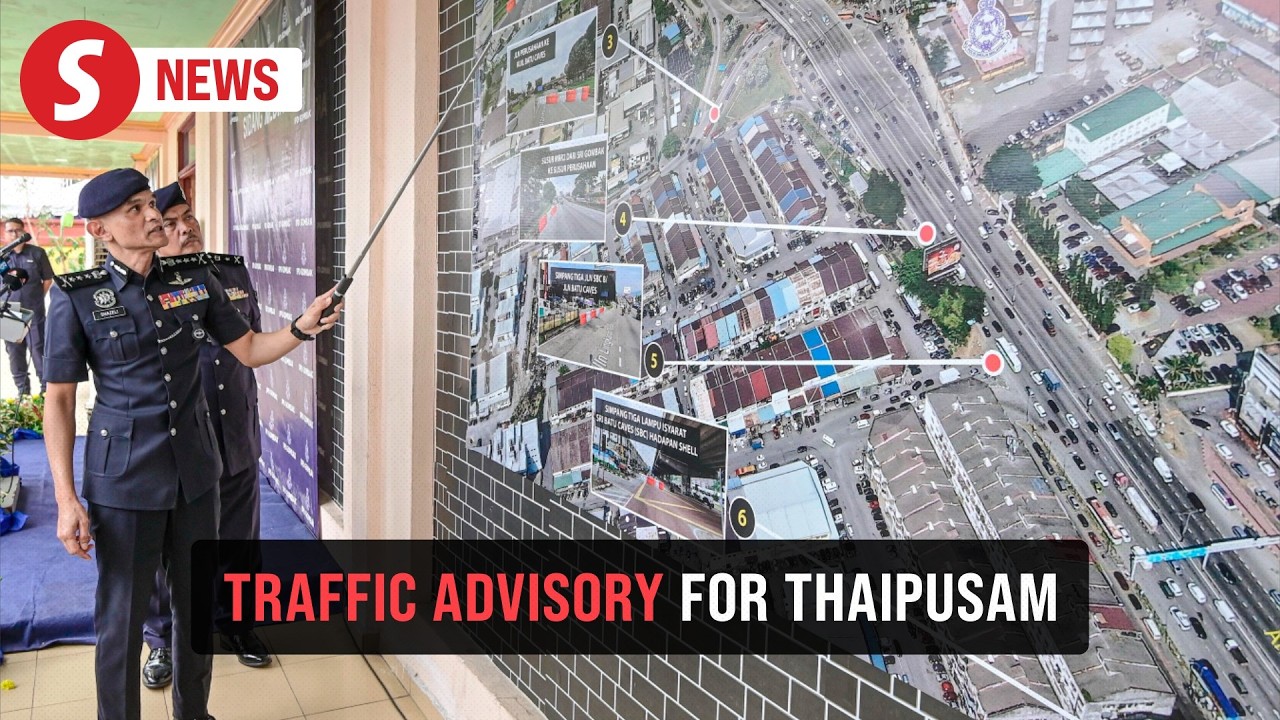 Seven roads around Batu Caves to be closed for Thaipusam starting Jan 30