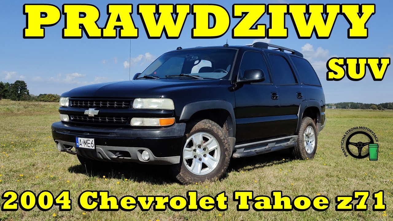 2004 Chevrolet Tahoe z71 - PRAWDZIWY Amerykański SUV