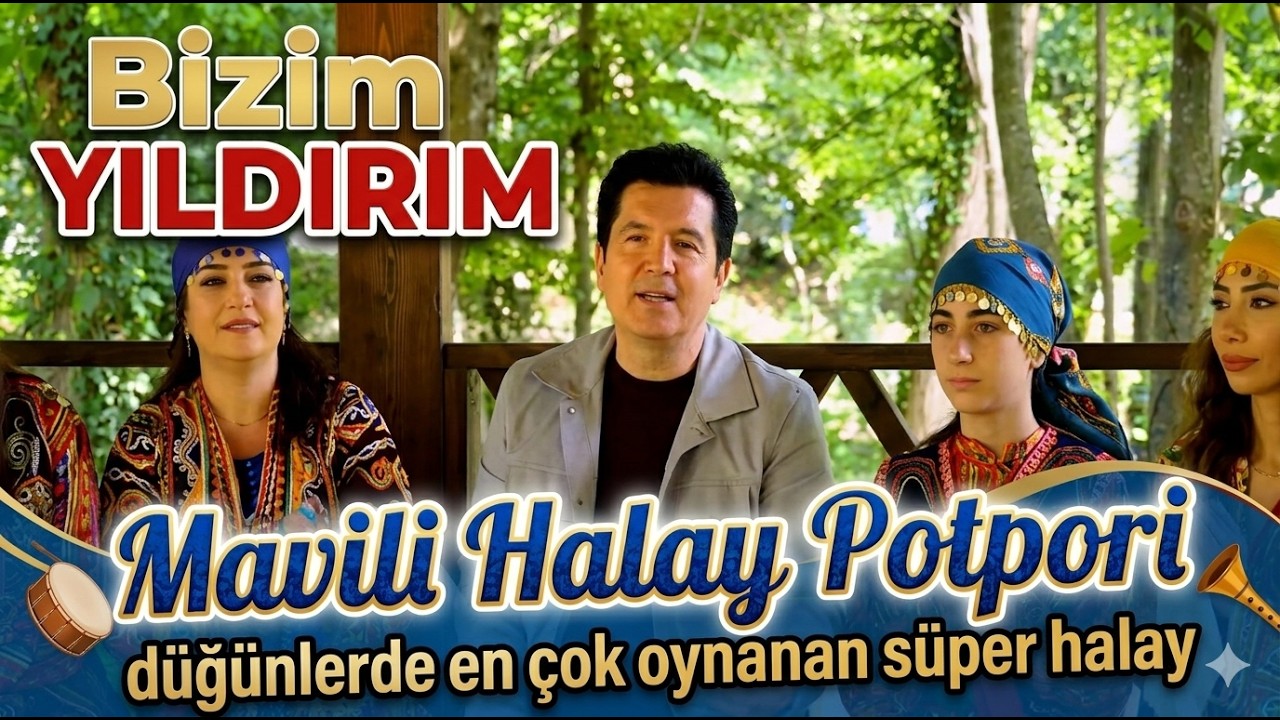 Bizim Yıldırım - Mavili Halay Potbori (Süper Yeni) #müzik #türküler #düğün #halay #mavilihalay