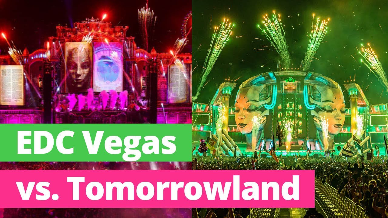 TOMORROWLAND vs. EDC LAS VEGAS