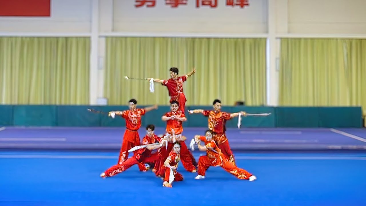 [2020] Zhejiang Wushu Team - Group Set - China National Wushu Taolu Competition