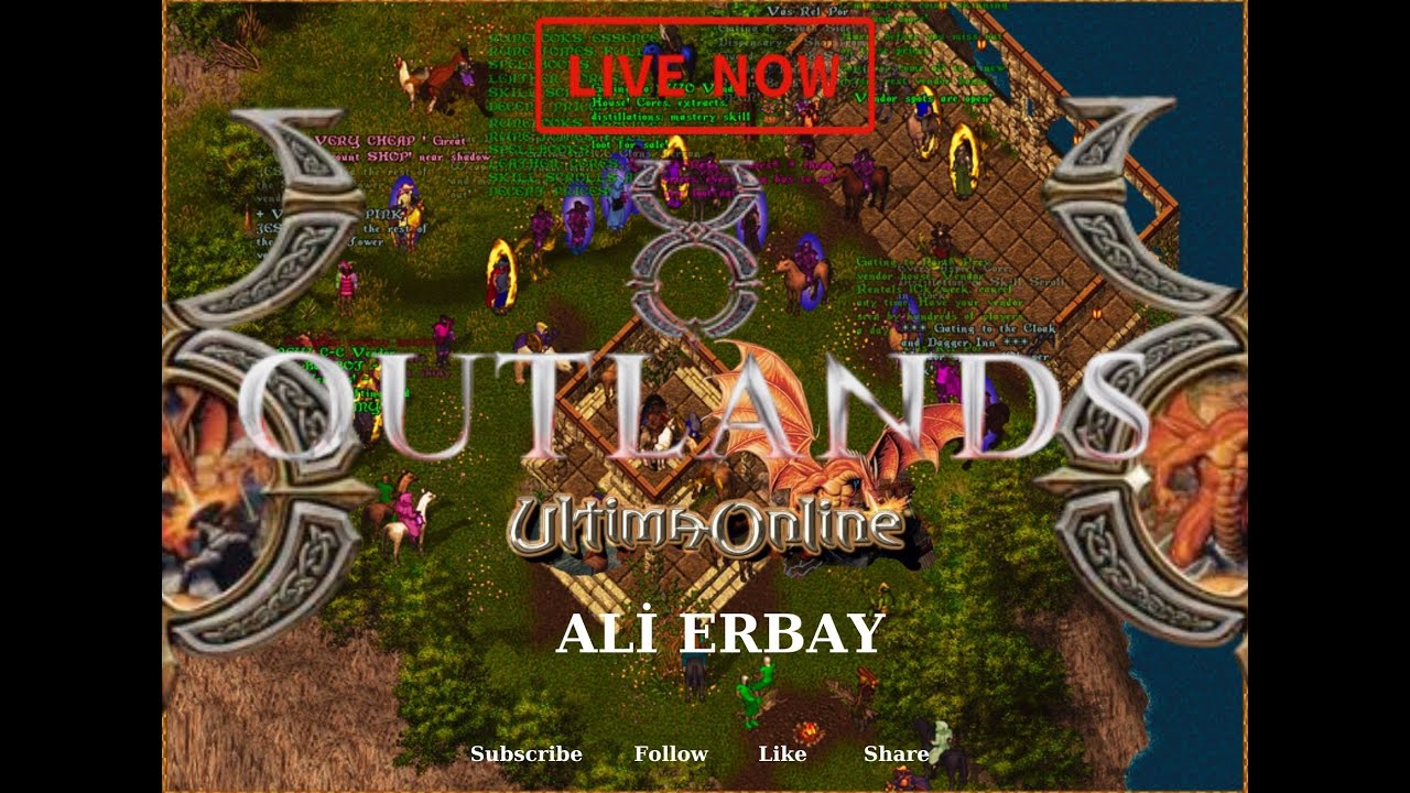 Outlands Ultima Online.... Live NOW ! #ultimaonline #outlands #live