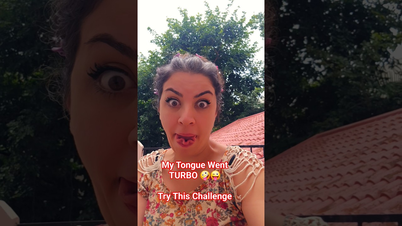 #TongueChallenge#TurboTongue#FunnyChallenge #Hilarious#LOL#Comedy#Shorts#Viral#Trending#FunChallenge