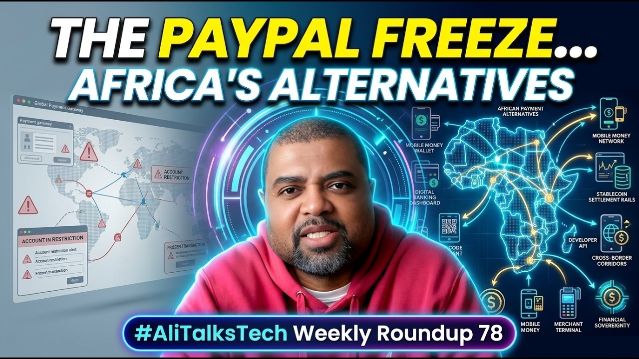 PayPal Freezes, African Alternatives Rise Flutterwave, Paystack | #Alitalkstech