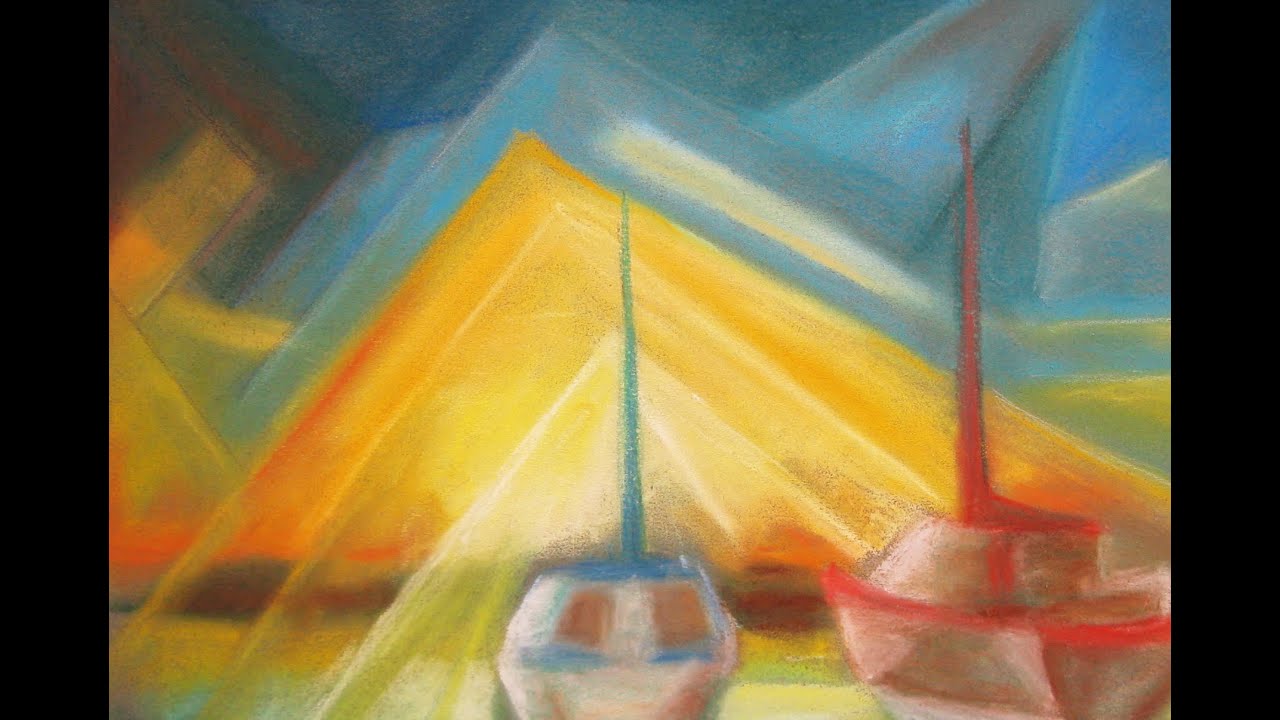 Pastellmalerei lernen: Malen wie die Künstler (Feininger)