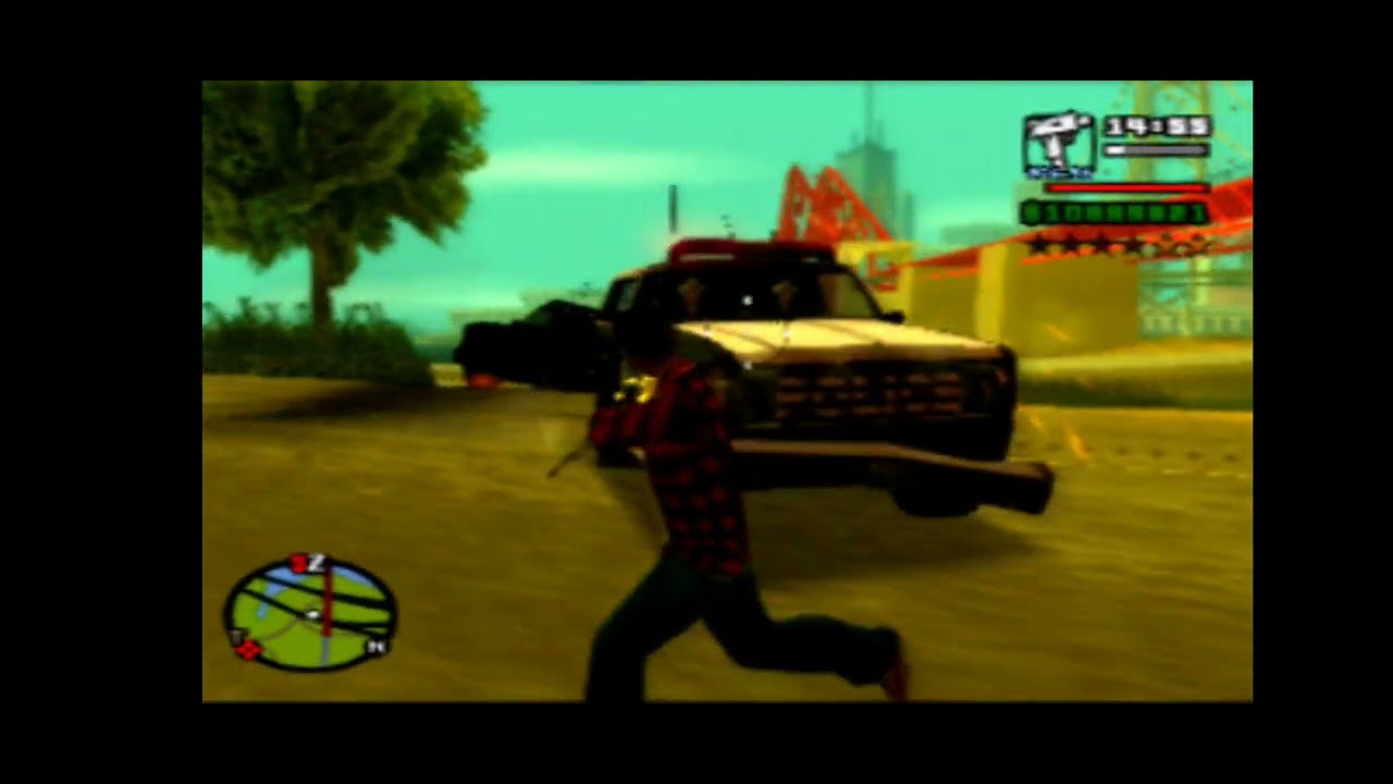 GTA San Andreas en PlayStation 2 de gameplay