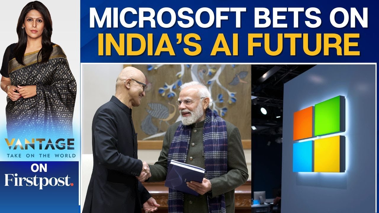 Microsoft инвестирует 17,5 млрд долларов в сектор искусственного интеллекта в Индии, премьер-мини...