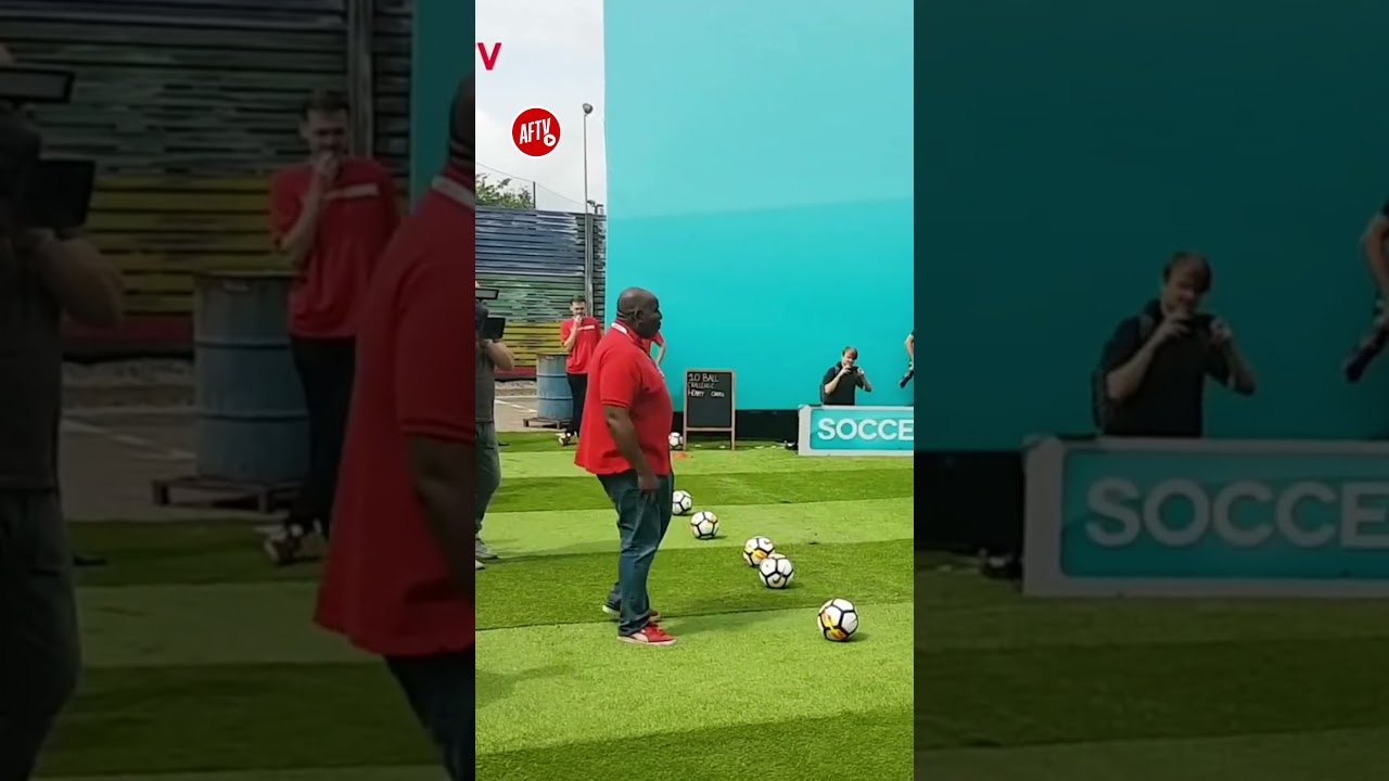 When Robbie beat Thierry Henry in a crossbar challenge 🤩