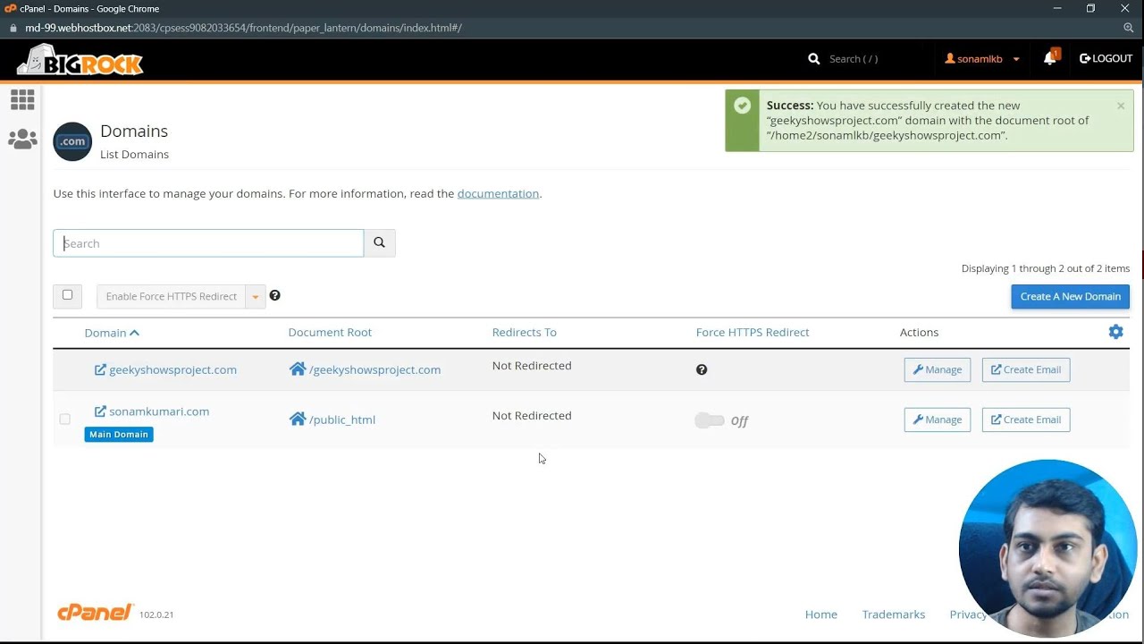 How to Add Unlimited Domains in Multi Domain Shared Web Hosting (Hindi)