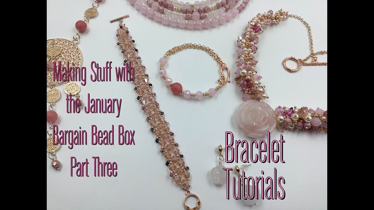 Making Stuff with The January 2021 Bargain Bead Box part three