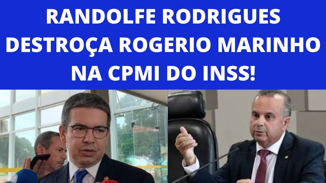 CPMI do INSS: Randolfe Rodrigues demolindo o bolsonarista Rogério Marinho !