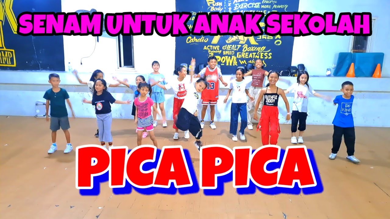 Nona Pung Goyang Pica Pica | Senam Kreasi untuk Anak Sekolah